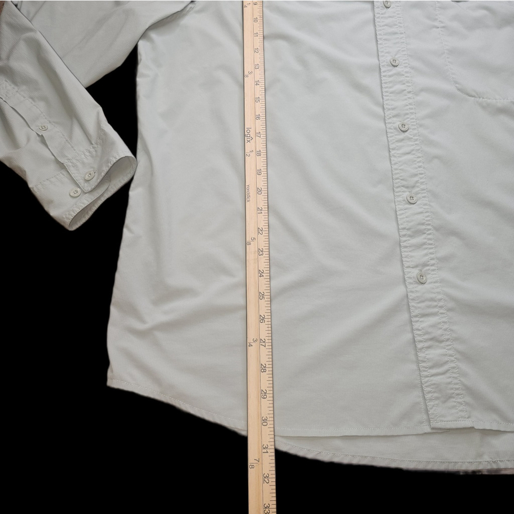 Cabela’s Men’s XL UPF 50 Fishing Shirt Long Sleeve Vented Outdoor Performance - Picture 4 of 13